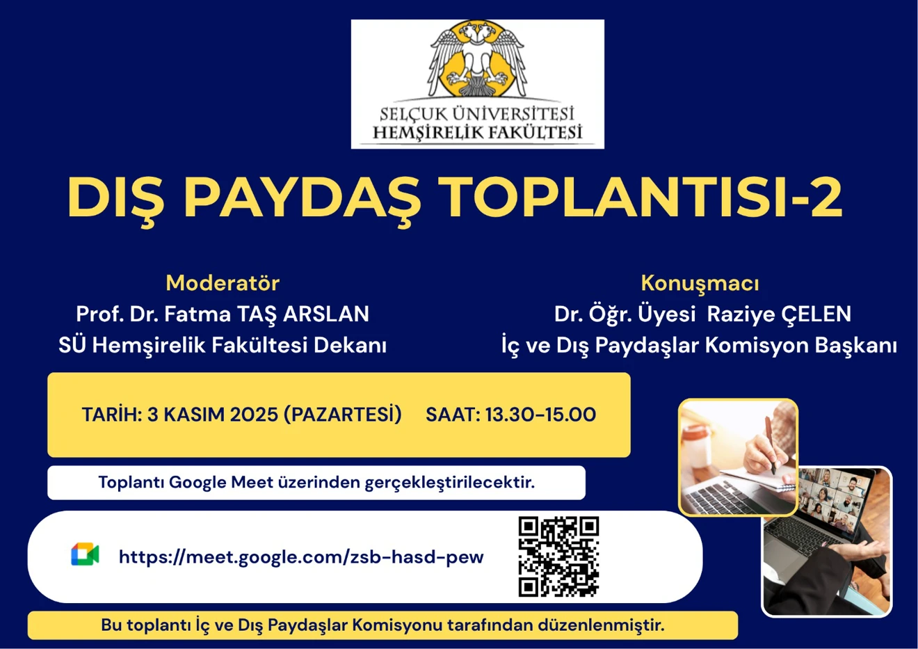 Selçuk Üniversitesi Hemşirelik Fakültesi Dış Paydaş Toplantısı